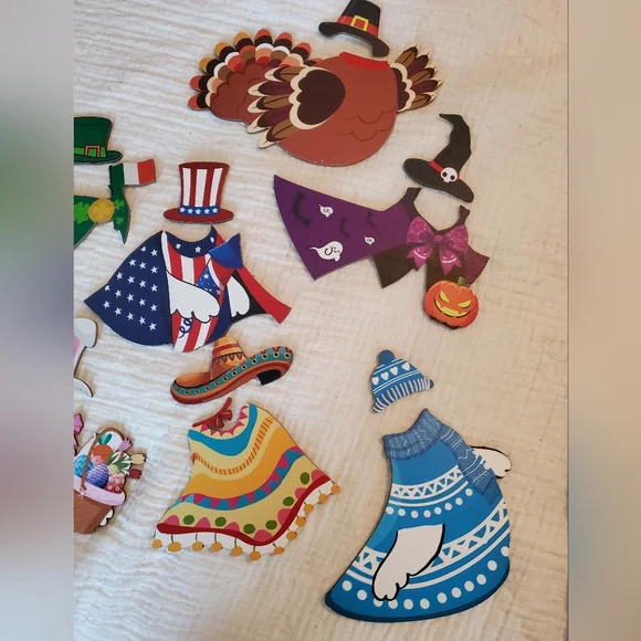 Interchangeable Goose Welcome Sign *FLAWS/MISSING PIECES - Picture 13 of 16